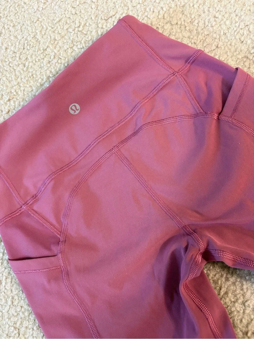 Lululemon Athletic Leggings Mauve Pink - Great Condition